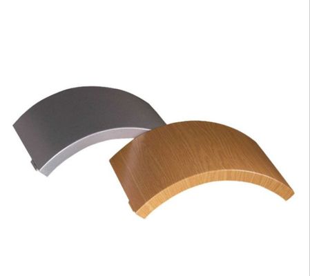 Customized Color Column Brushed Aluminum Veneer Aluminum Siding Panels