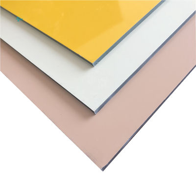 ISO9001 Wall Panels Acp Paneling Exterior Cladding Interior Aluminium Composite Panel 0.06mm