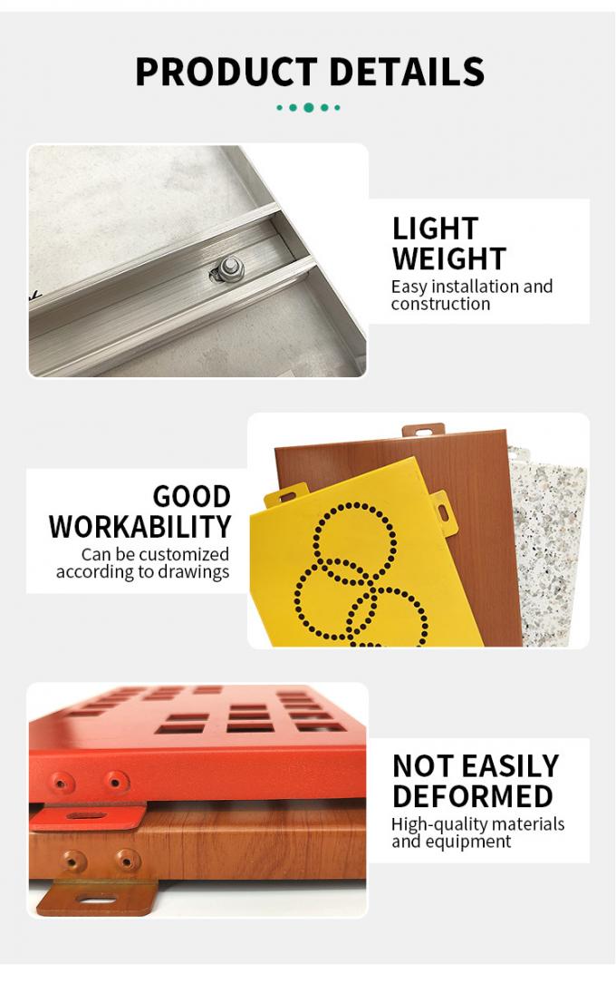Fireproof Frame 5mm Fireproof Frame Facade Aluminum Veneer Sheets Insulated Aluminum ...